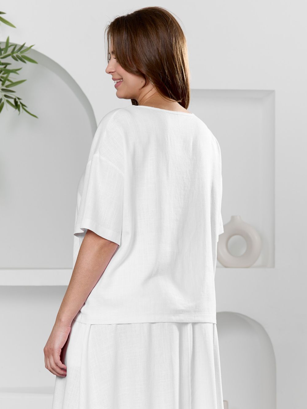 Блузка Камео-4 Виотекс БЕЛЫЙ