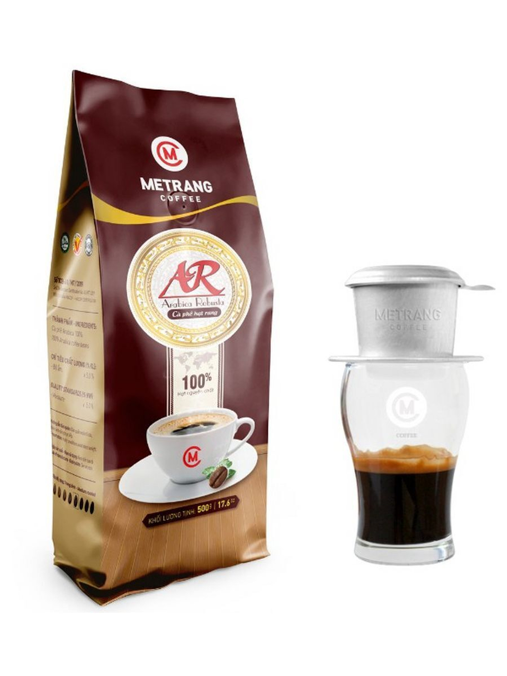 Натуральный зерновой кофе Арабика-Робуста 500 г