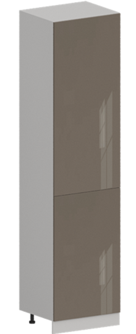 Кухня Модуль ШПХВ 600Н Графит / Капучино