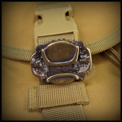 Клипса для системы MOLLE "Вождь" , латунь
