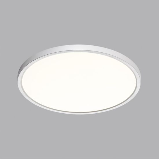 7659/32L MITRA LED SN 089 Светильник пластик/белый LED 32Вт 3000/4000K D400 IP40 ALFA WHITE