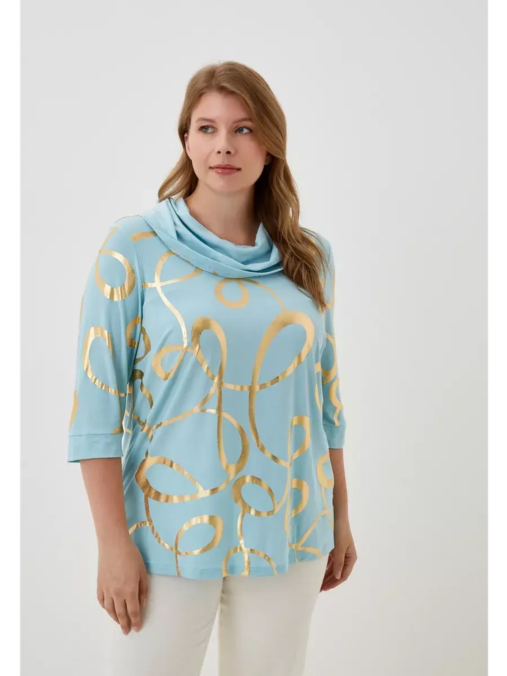 Блузка трикотажная нарядная