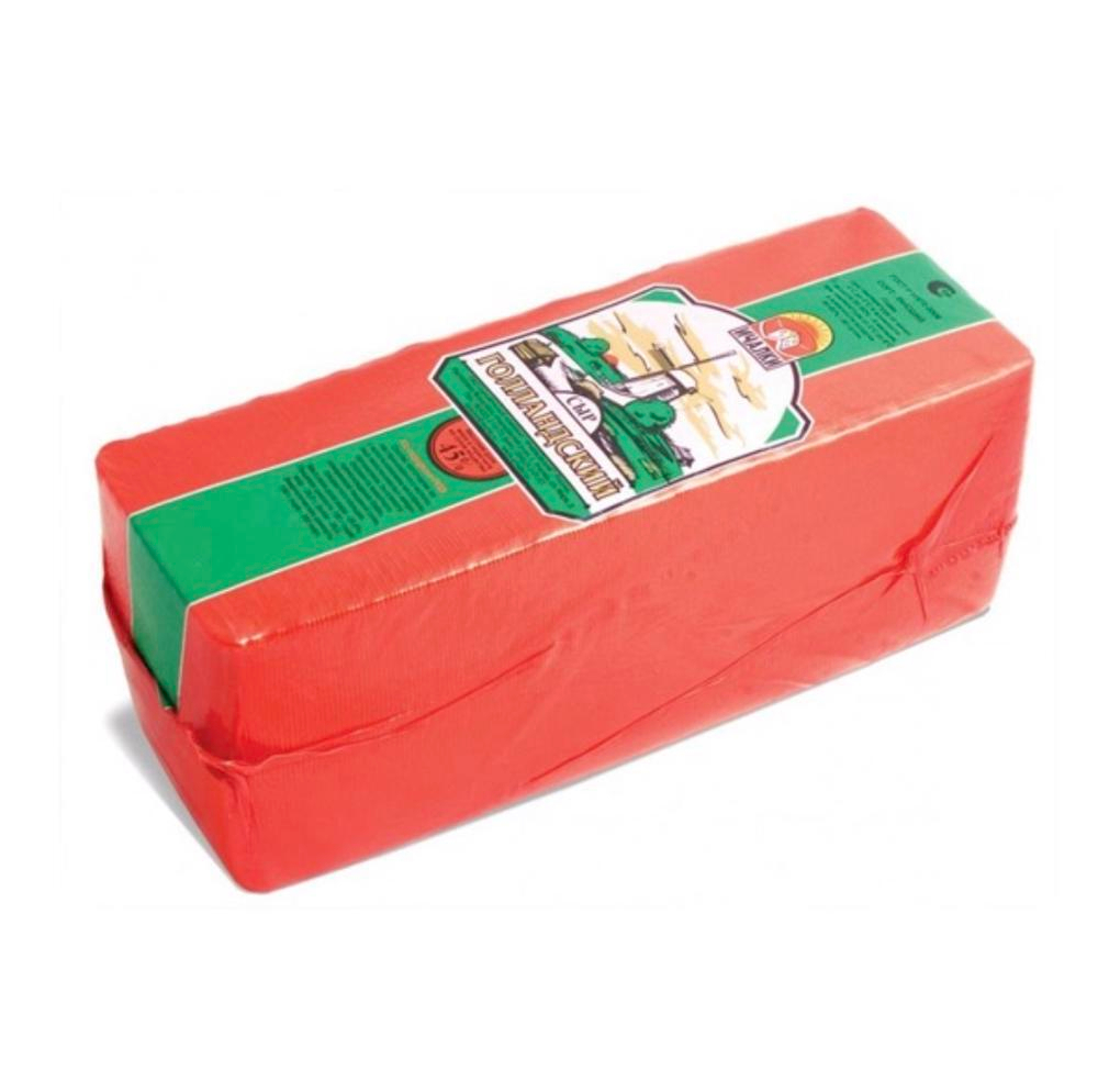 Сыр "Голландский" Ичалки, 45%, брус 3кг