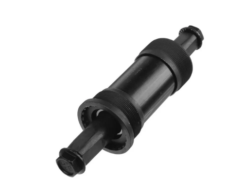 Каретка-картридж SF-BB06, стальная, под стакан 68мм, квадратный вал, 127,5мм х1,37"х24, черная (50)