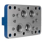 G157/01 - Стальная плита для монтажа клапанов типоразмера Ду32, стандарт ISO 4401-10/ CETOP10