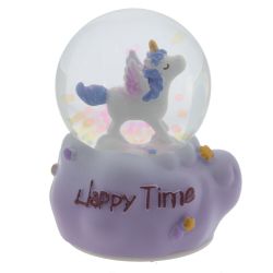 GAEM Фигурка декоративная "Лошадка" в стекл шаре (подсвет, 3xLR41), D4.5 см, L5,5 W5 H7 см, 4в.