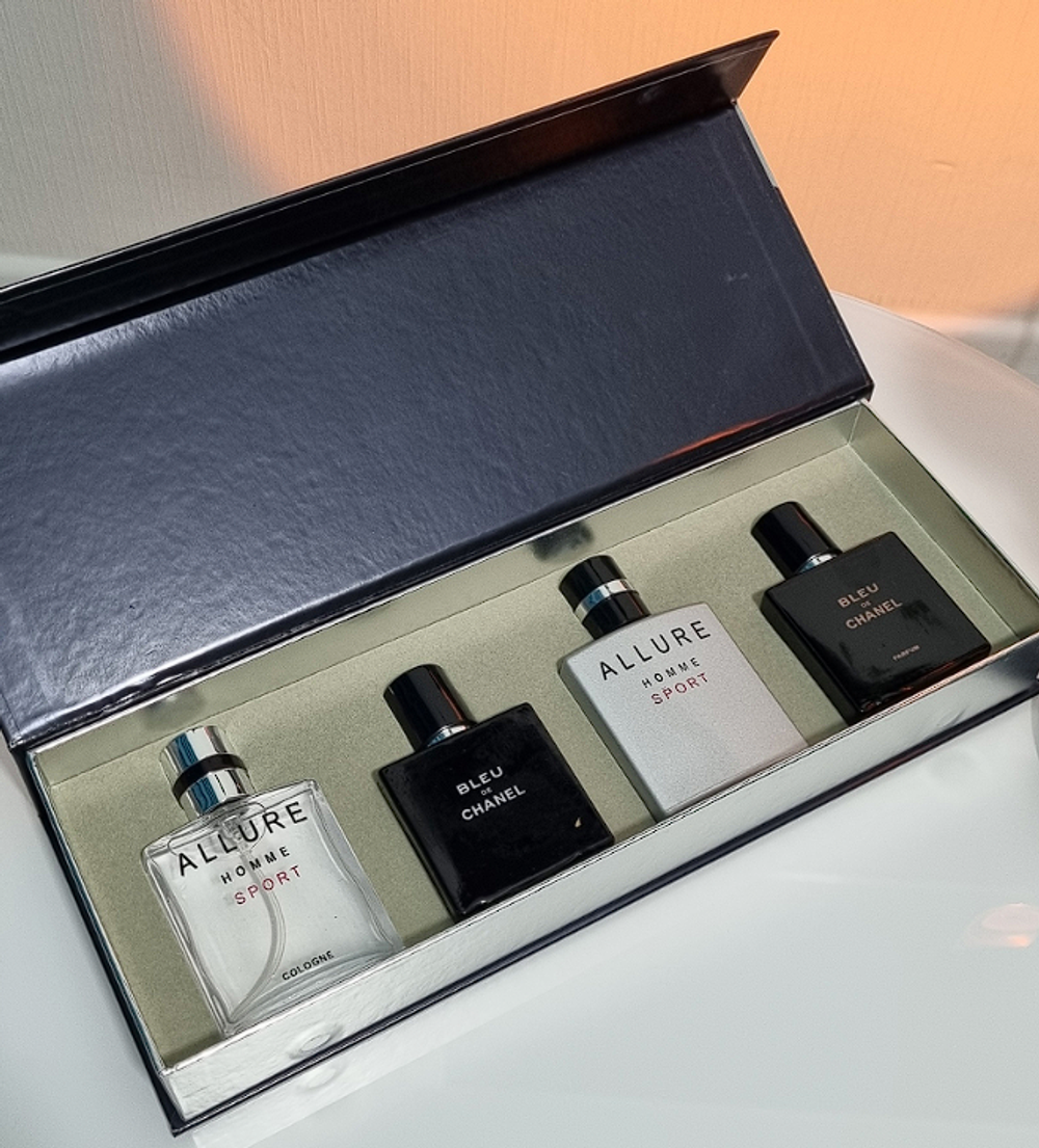 Набор подарочный мужской Chanel 4*25 ml (duty free парфюмерия)