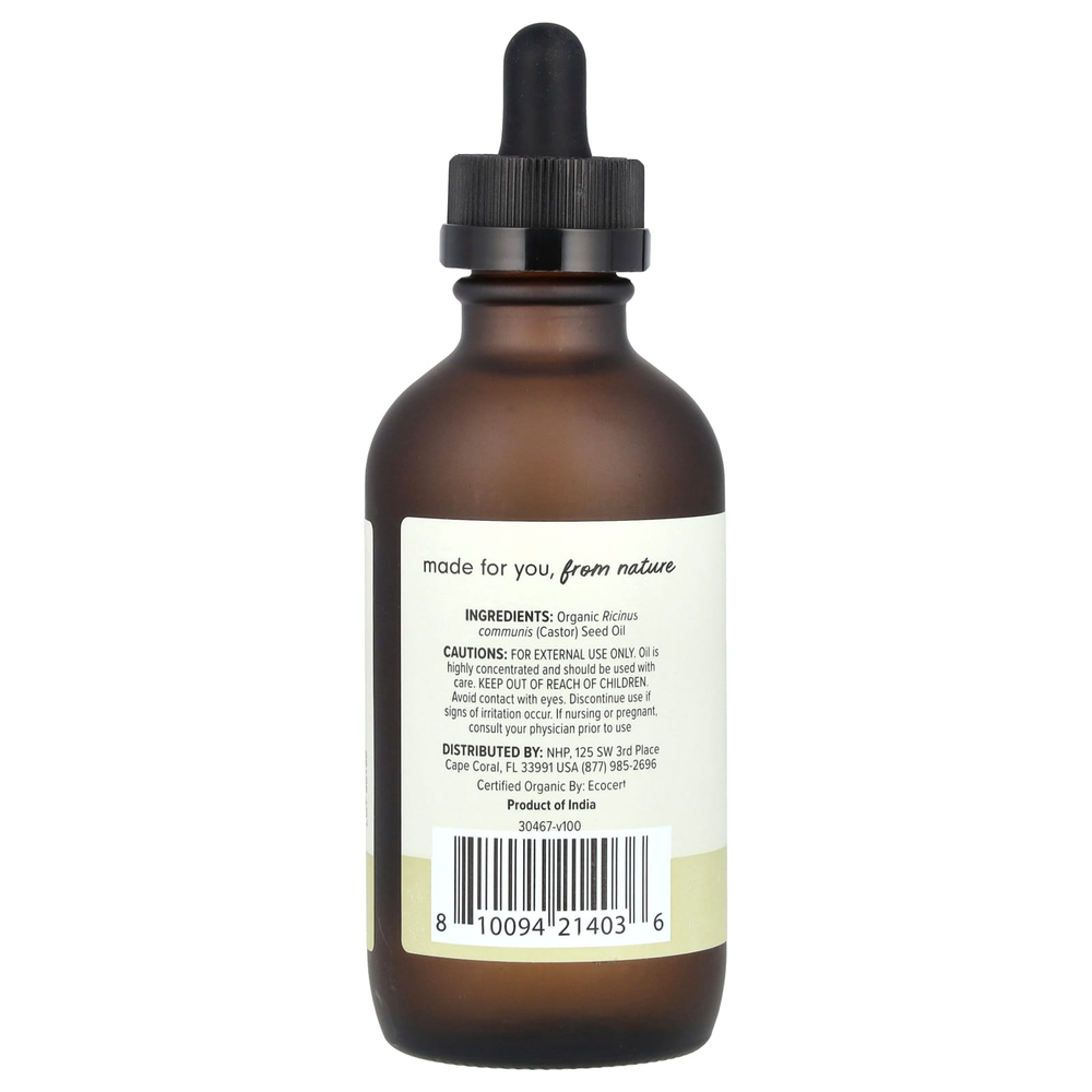 Dr. Mercola, Ola Botanicals, касторовое масло, 118 мл (4 жидк. унц.)