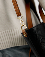 Сумка 525 03 черный/рыжий