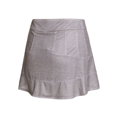 Женская теннисная юбка Lucky in Love Long Sandstorm Skirt Women - Grey