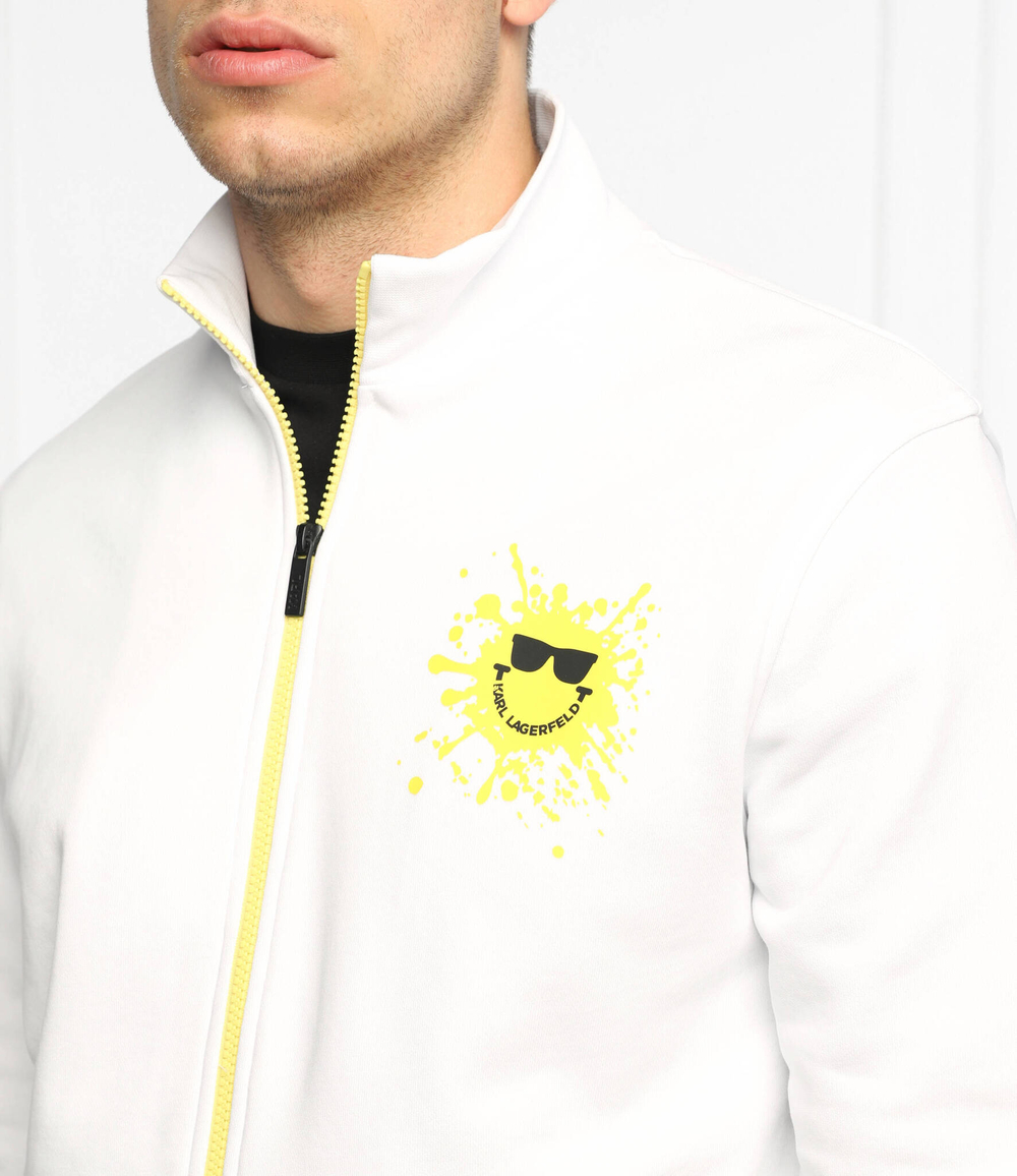 Худи karl lagerfeld x smiley Karl Lagerfeld - белый(705443 521900)
