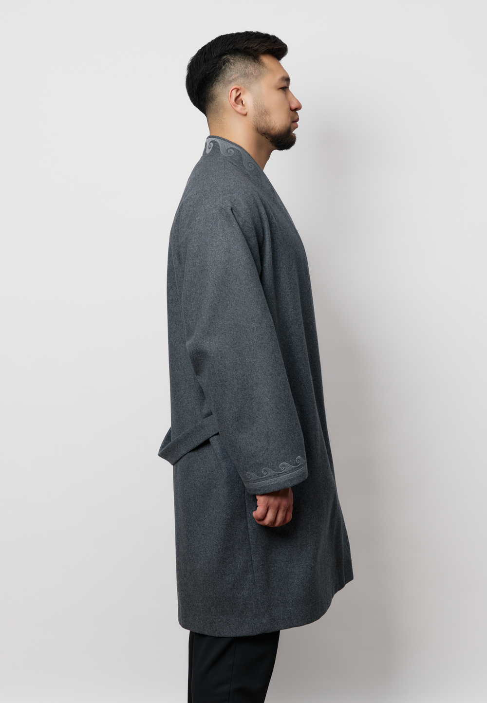 Шапан шерстяной OYU TOLQYN GREY