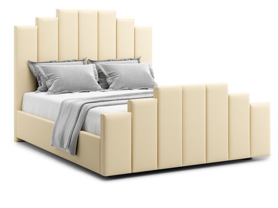 Кровать Velino 160 с подъемным механизмом - Экокожа NEXT 103