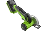 Угловая мини-шлифмашина аккумуляторная GreenWorks GD24UCS, 24В, б/щет., 20000 об/мин, 76 мм, рез 18 мм, без АКБ и ЗУ 3402007