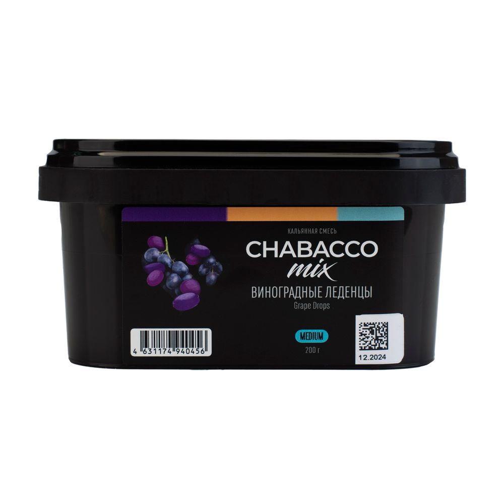 Chabacco Medium - Grape Drops (200g)