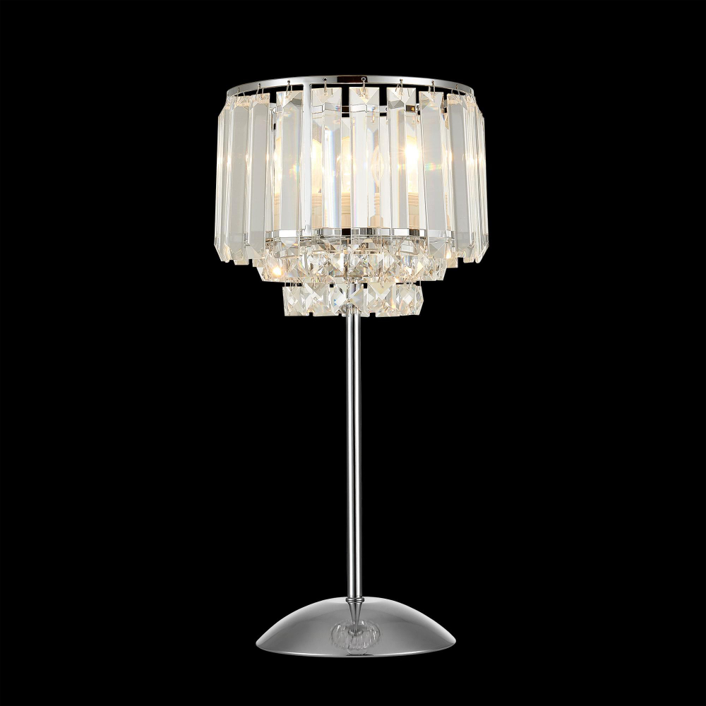 Citilux Синди CL330811 Настольная лампа хрустальная Хром