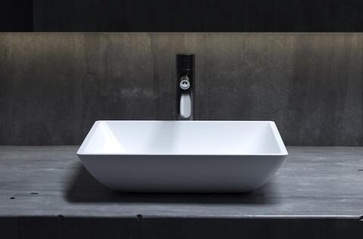 Раковина каменная матовая 58х35 Salini CALLISTA 107 1101207SM