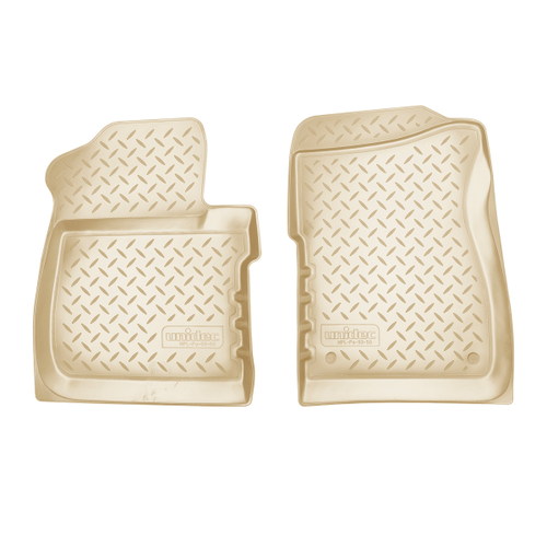 Ковры в салон Norplast/Unidec для UAZ Patriot (2005-2013), Бежевый, передние, арт.NPL-Po-93-50-B