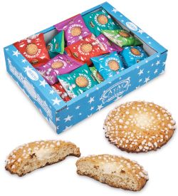 AT-84/6 Печенье сдобное в молочной глазури (кокос) «Вкусняшка» 1 кг