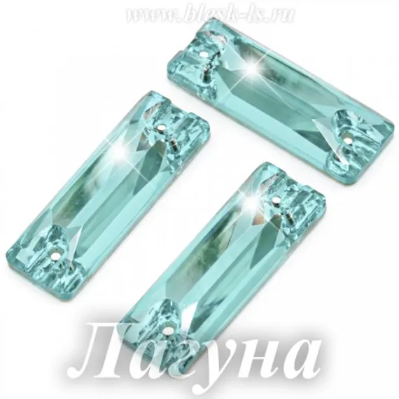 Пришивной багет Dongzhou с 2 отверстиями, Лагуна