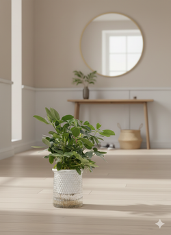 Шеффлера д.11, в горшке с автополивом