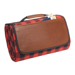 Флисовый плед Field & Co.® Buffalo Plaid Красный