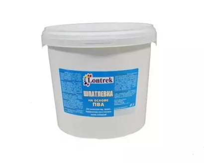 Шпатлевка на основе ПВА. 5 кг.