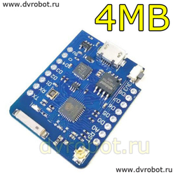 Плата Mini D1 PRO ESP8266-4Mb