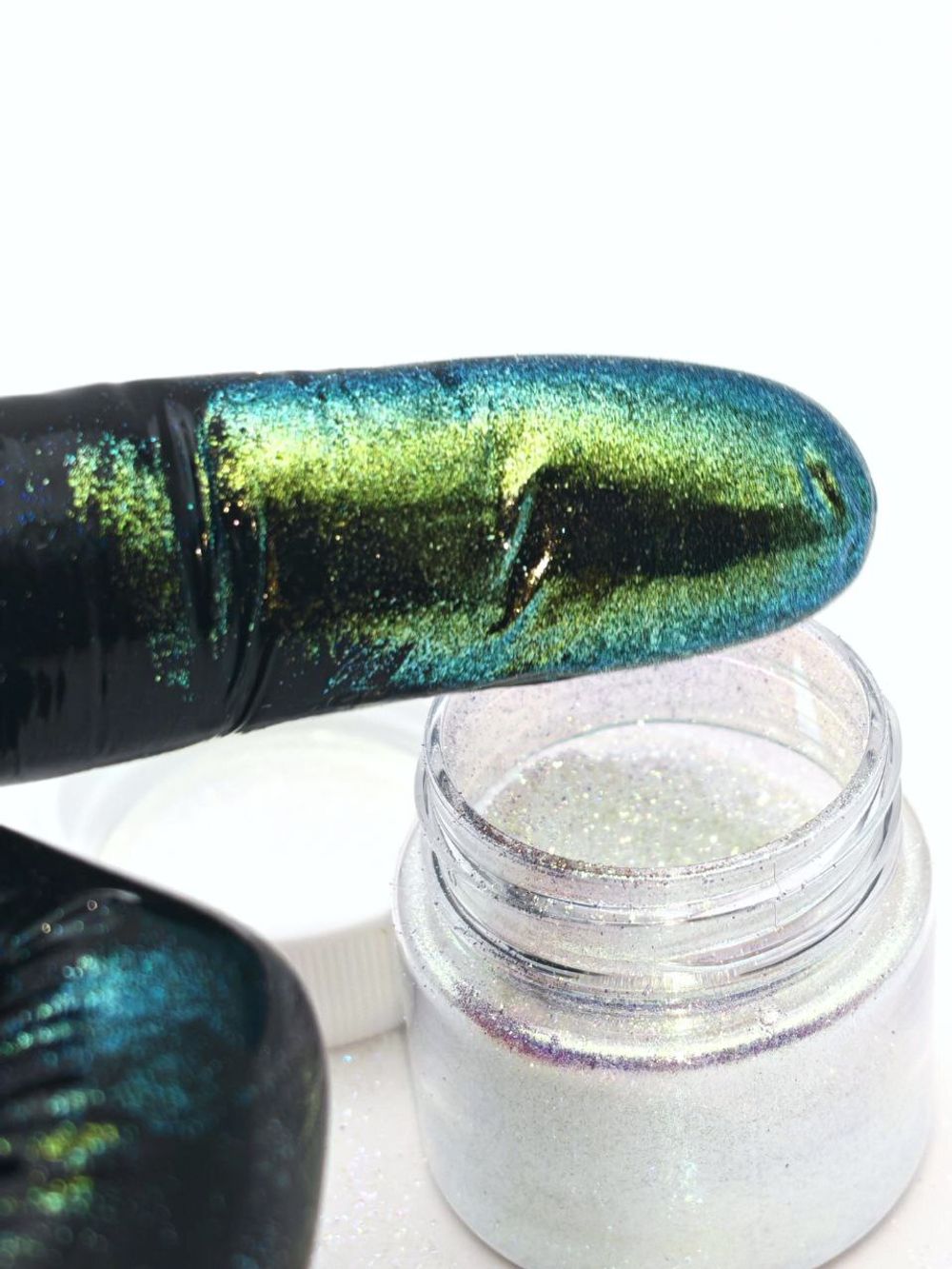 Хамелеон премиум ХАК03 (Зелёный) - золотой - синий - универсальный