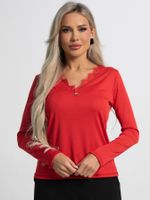 Блуза Новелла (красная) Б15490-24М LT Collection