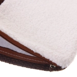 Чехол для декоративной подушки «DEFA», 43*43 см, цвет тёмный шоколад