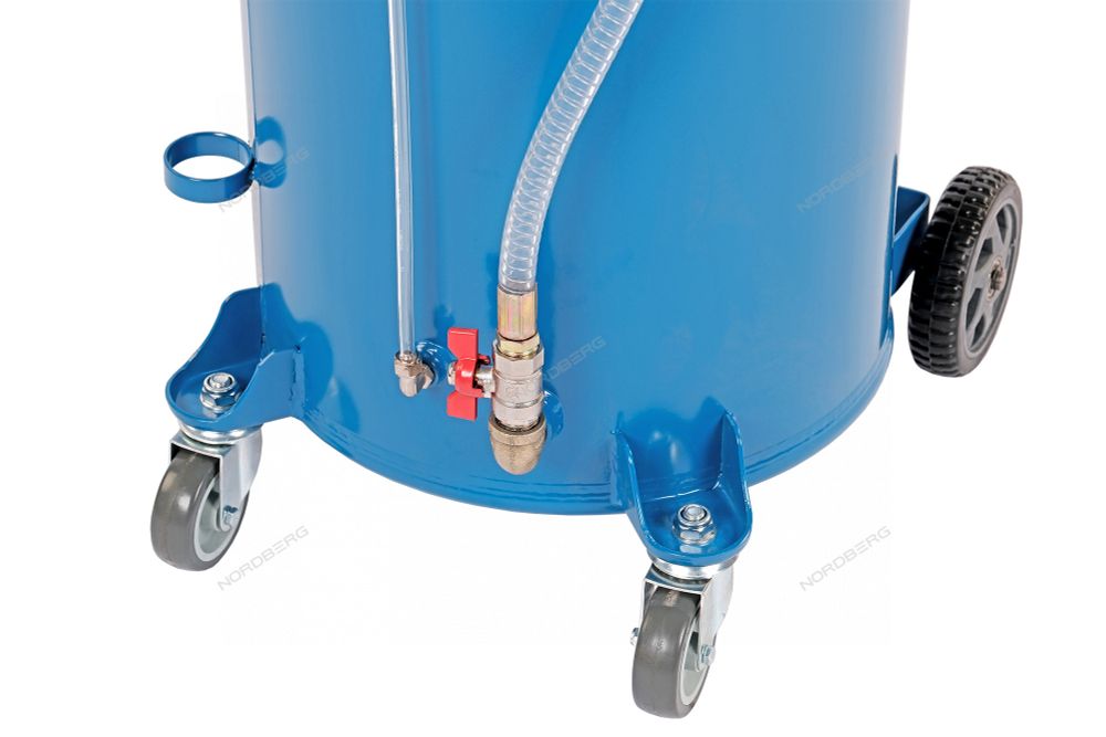NORDBERG (2379-CVB) Установка для сбора масла пневматическая, 65 л, синяя