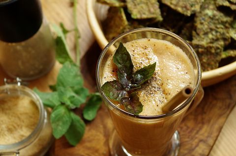 Кабачковые хлебцы с семенами и зародышем пшеницы