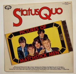 Винтажная виниловая пластинка LP Status Quo Pictures Of Matchstick Men (UK 1976)
