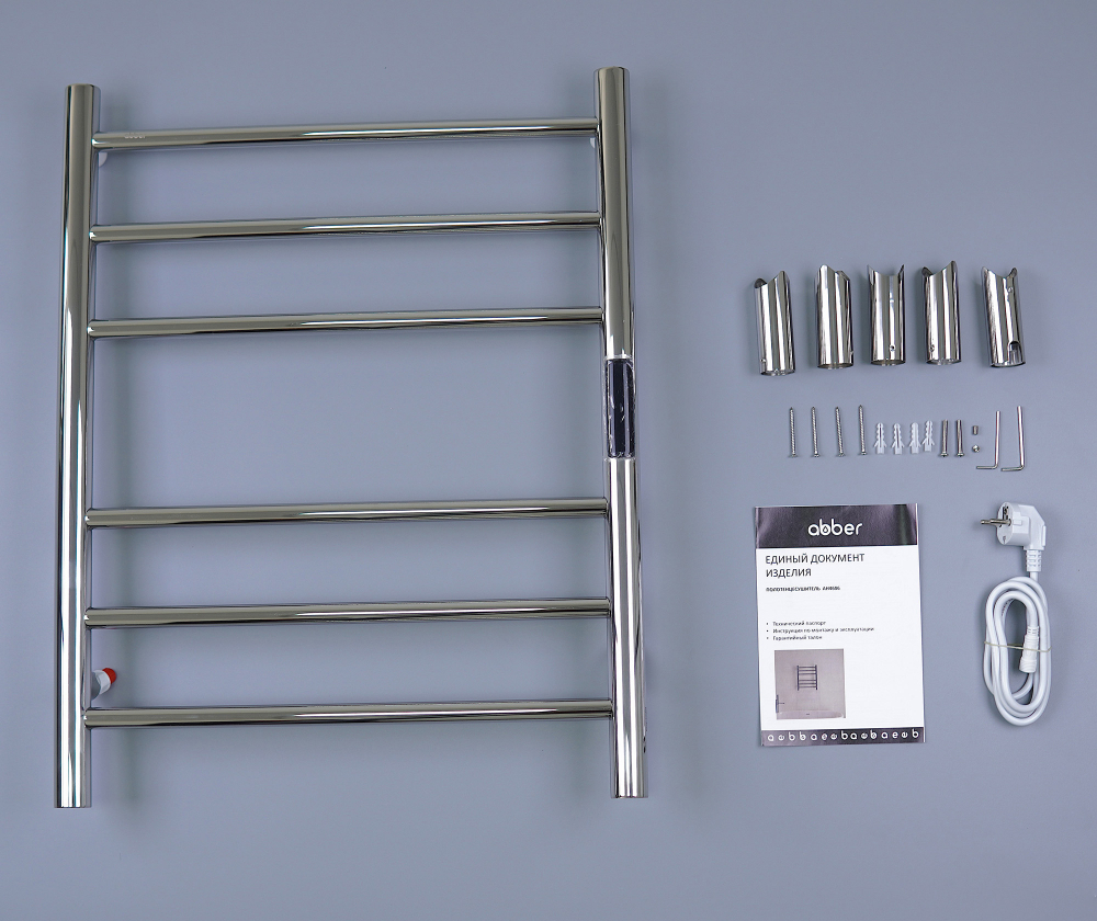 Полотенцесушитель электрический ABBER Standard AH4606 хром