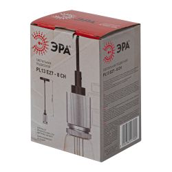 Светильник подвесной ЭРА PL13 E27 - 8 CH под лампу E27 хром | Подвесные светильники