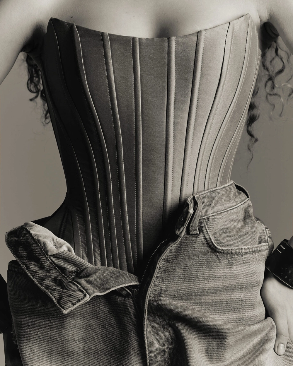 Корсет с бочками