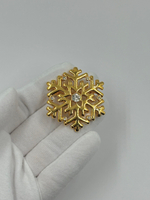 Брошь Снежинка