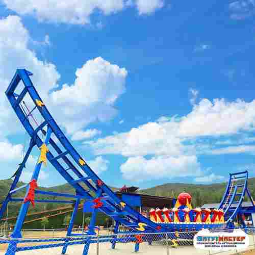 Детская летающая машина «Закат Экстрима», 20 мест, 28×5×6,5 м