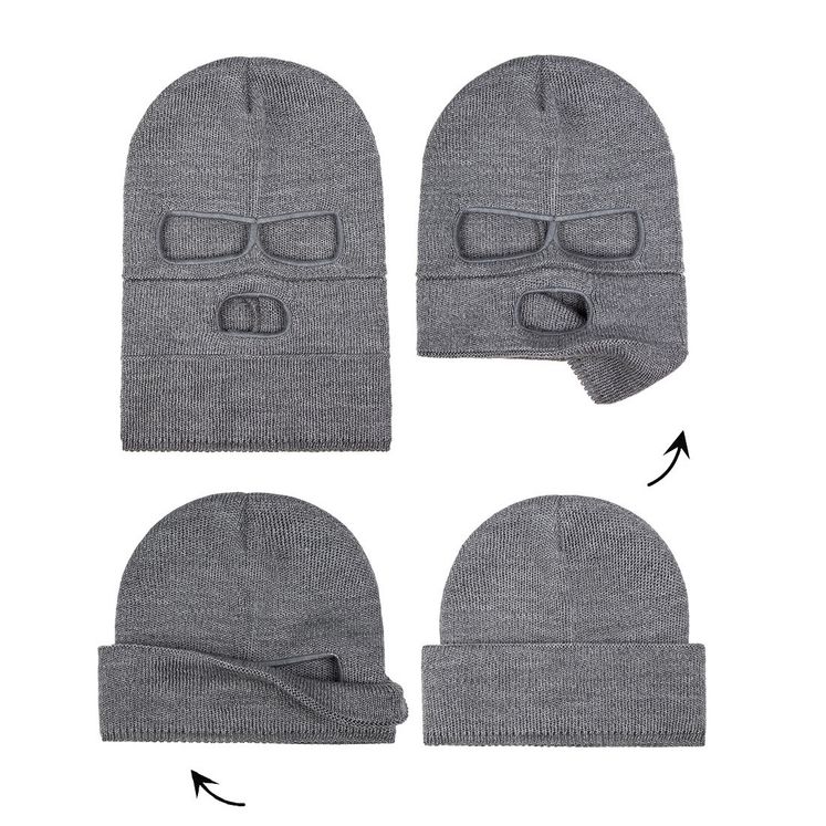 Балаклава-трансформер STREET, серый