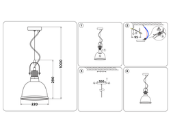 Ambrella Подвесной светильник Traditional TR3527