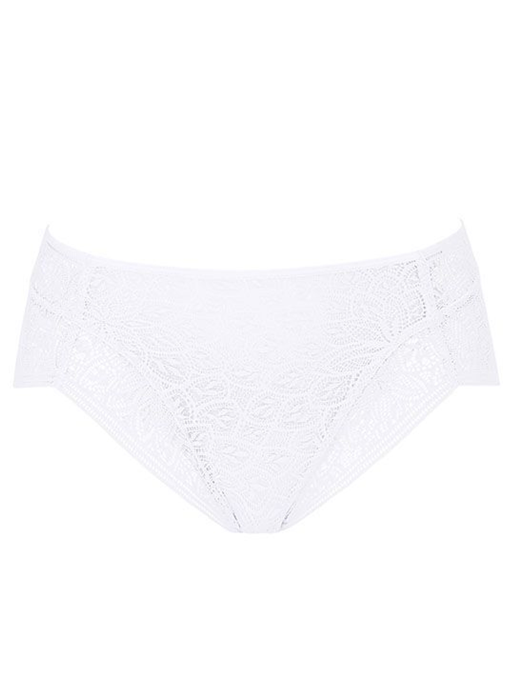 Трусы-слип со средней линией талии Finesse (Размер: L) (Цвет: телесный)