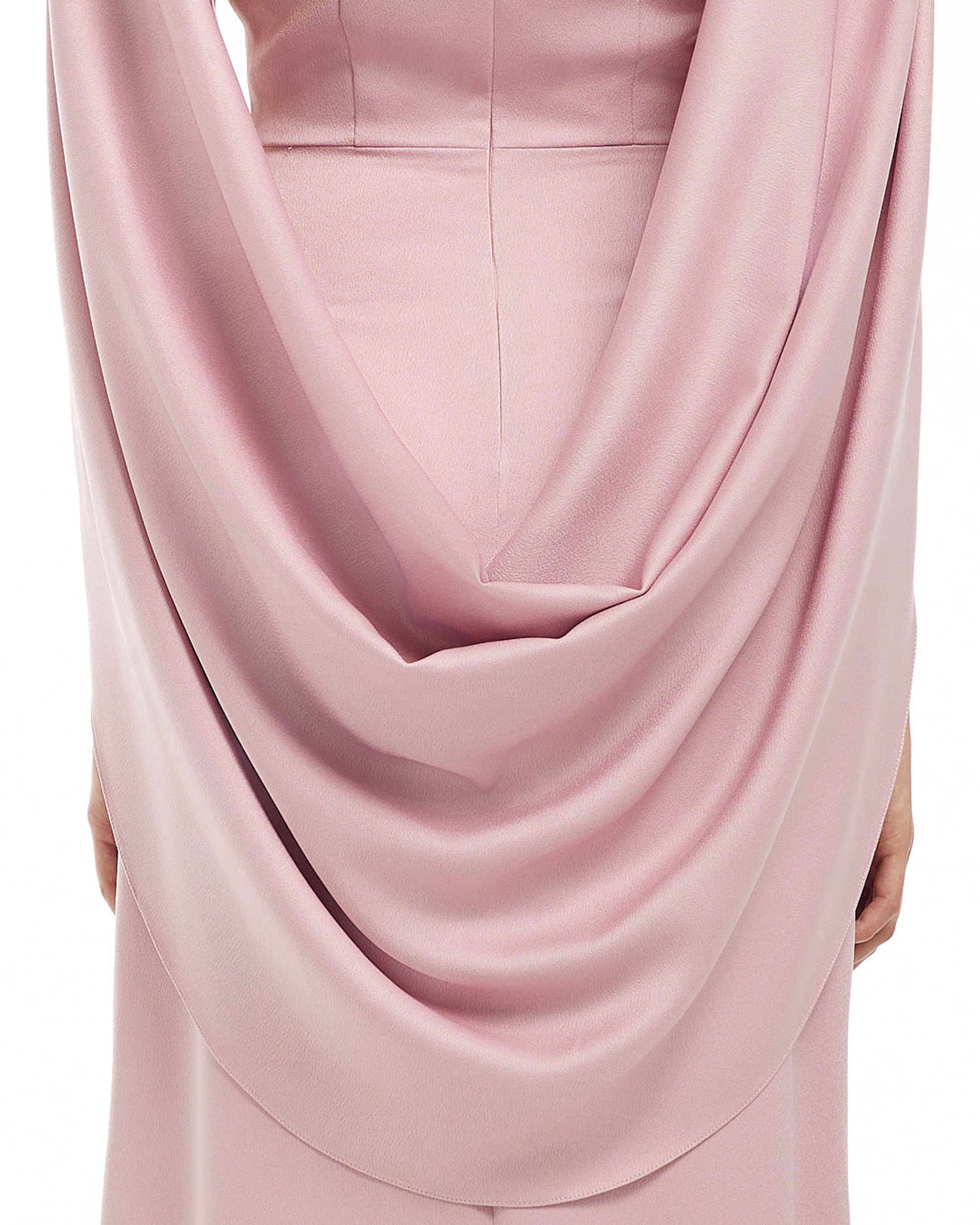 Платье Reina (Рейна) грязно-розовое