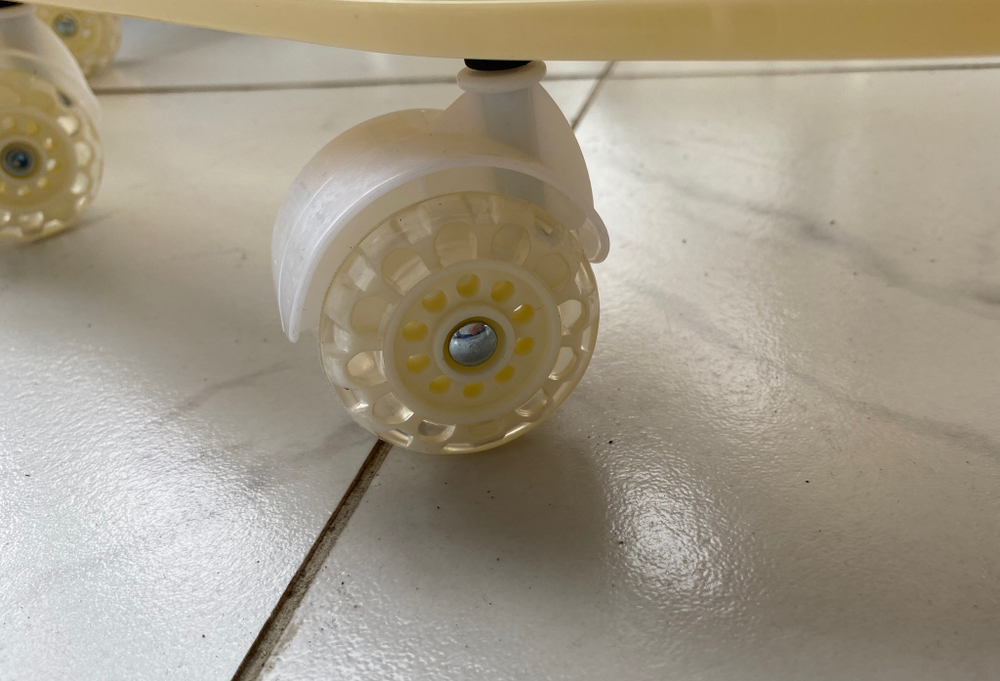 Ходунки детские Farfello арт.6760 (Бежевый, принт линии)