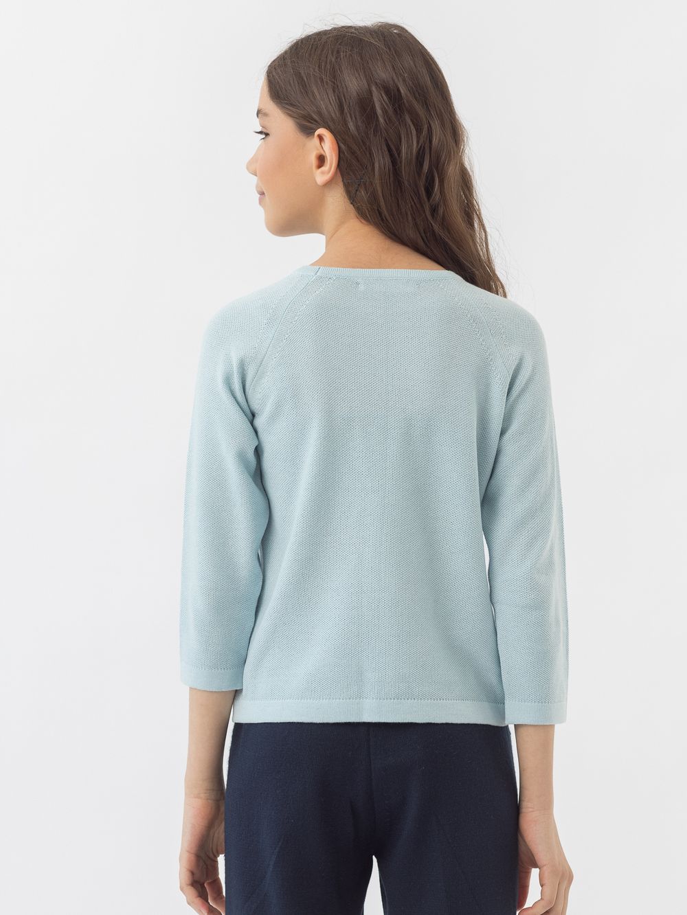 Джемпер голубой для девочки арт. AT824-1