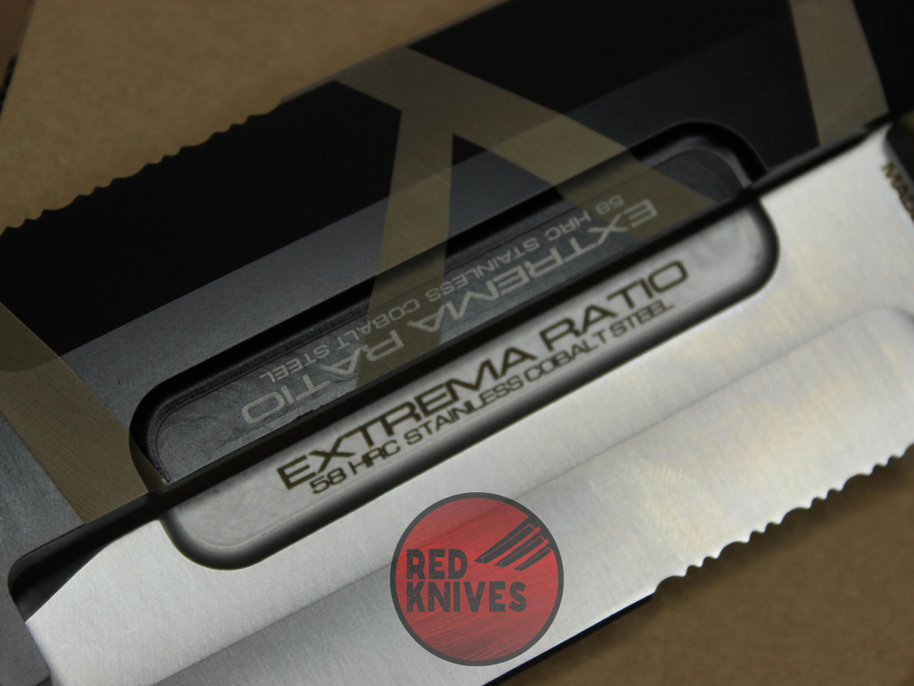 Нож Extrema Ratio Fulcrum - пустынная рукоять, сатин клинок