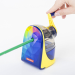 Точилка механическая BRAUBERG "MULTICOLOR" корпус с печатью (2 штуки в упаковке)