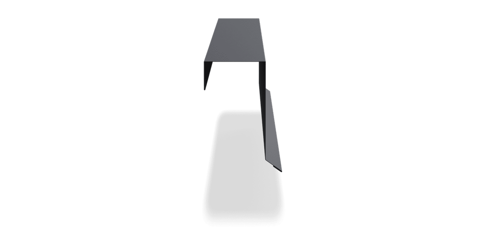 Планка торцевая фальц 60х97х2000 Satin Matt