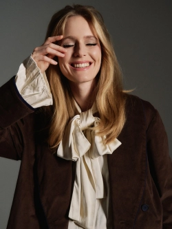 Костюм из вельвета