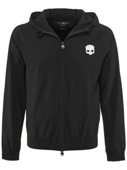 Куртка теннисная Hydrogen Tech FZ Sweatshirt Skull Man - black